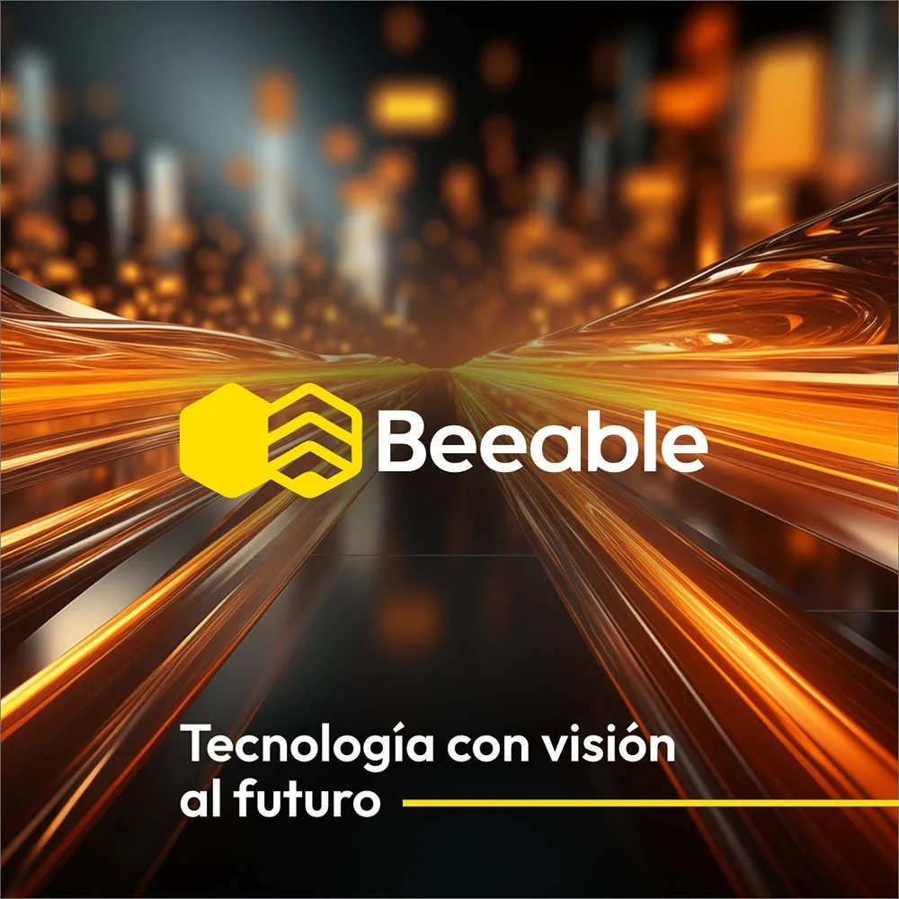 Pieza de comunicación sobre tecnología y futuro.