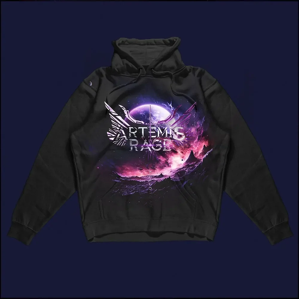 Arte de la banda aplicado a una sudadera.