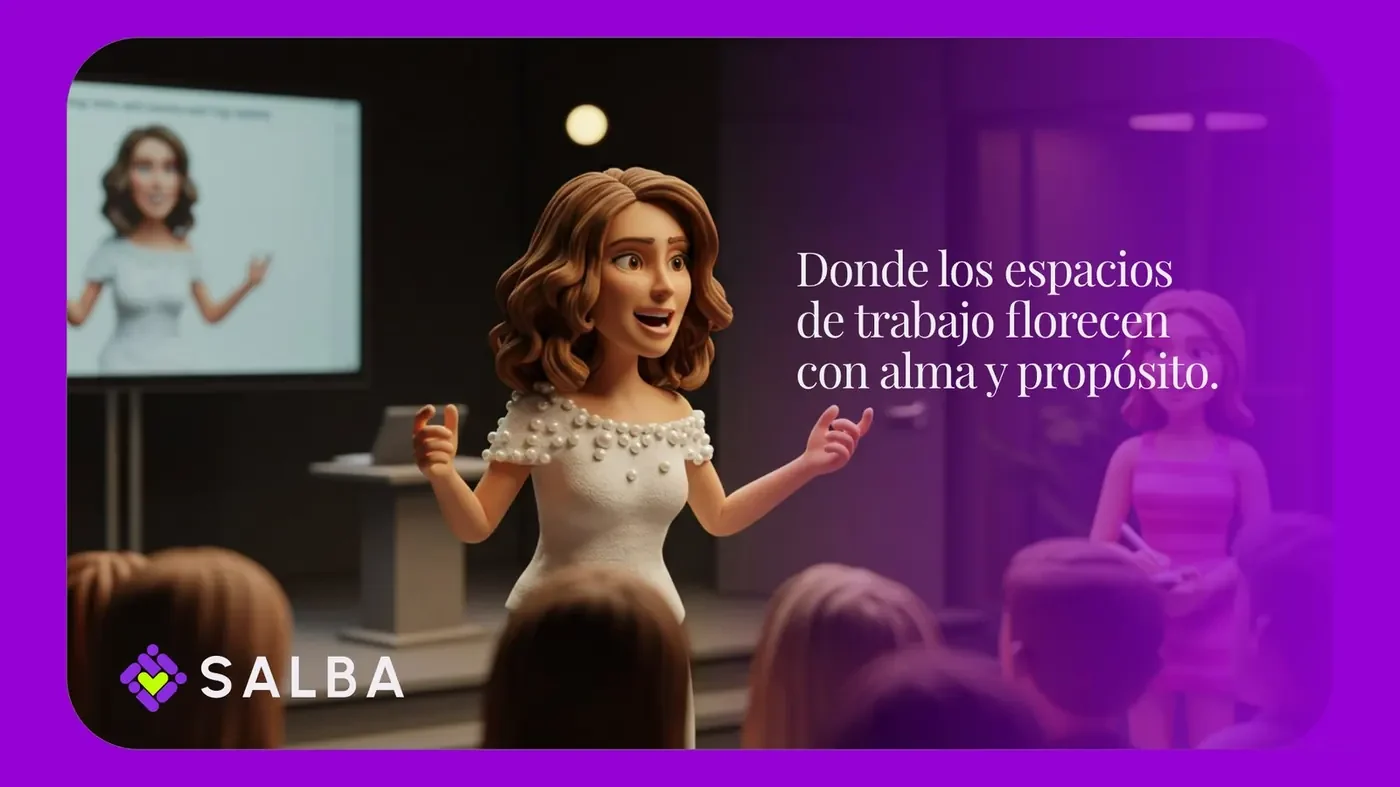 Pieza de comunicación para una experiencia de bienestar.