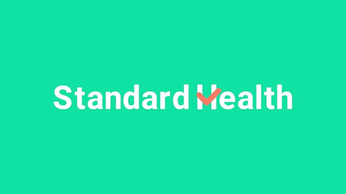 Logotipo principal de Standard Health.