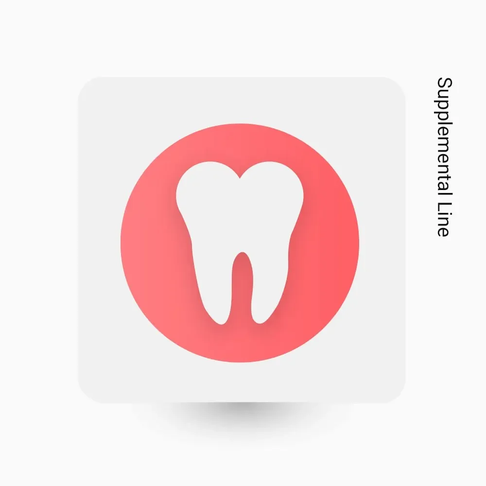 Icono para la línea de cobertura dental.